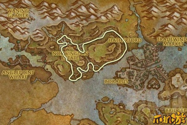 魔兽世界8.0流波花苞哪里多_采集路线推荐